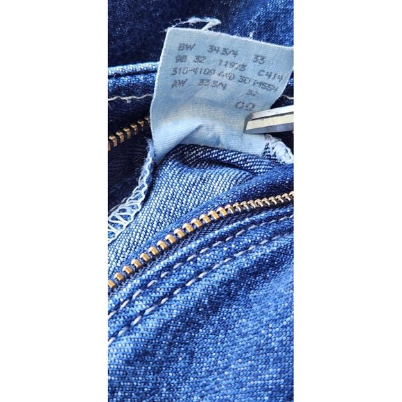 Womens Size 14/34 Jeans Lee 90s Buckle Back Wide Leg - Picture 8 of 10